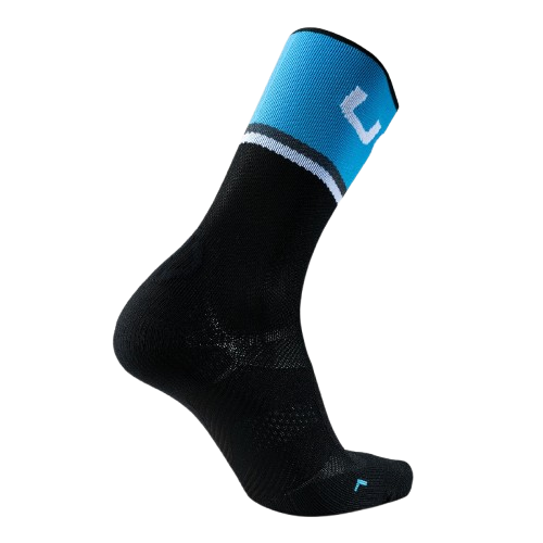 Șosete de exterior UYN Man Cycling One Light Socks  Black/Cobal Blue