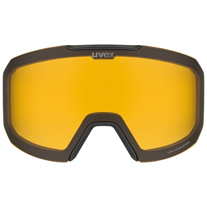 Uvex Evidnt ATTRACT Small V Black Matt/Mirror Rainbow + spare lens - 2025/26