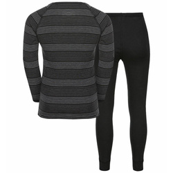 Lenjerie de corp termică Odlo Active Warm Set Long Junior Black - 2025/26