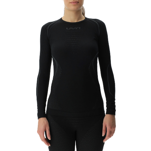 Lenjerie de corp pentru femei UYN Woman Evolutyon Biotech UW Shirt Long_SL Black - 2023/24