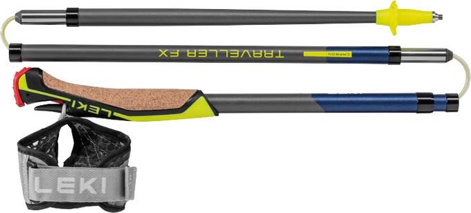 Bețe de mers nordic LEKI Traveller FX.One Carbon