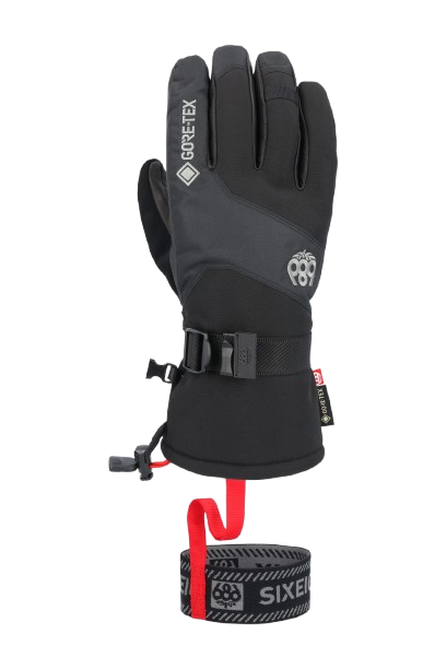 Mănuși 686 Gore-tex Leather Linear Glove Black - 2025/26