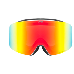 Uvex PWDR FM White Matt/Mirror Rainbow - 2025/26