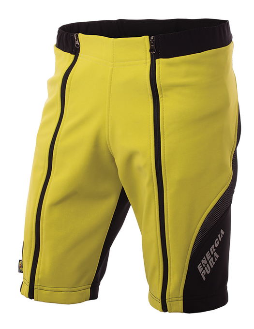 ENERGIAPURA New Wengen Bicolor Yellow/Black Rubber Shorts
