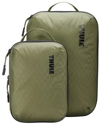 Organizator Thule Compression Packing Cube Set Soft Green