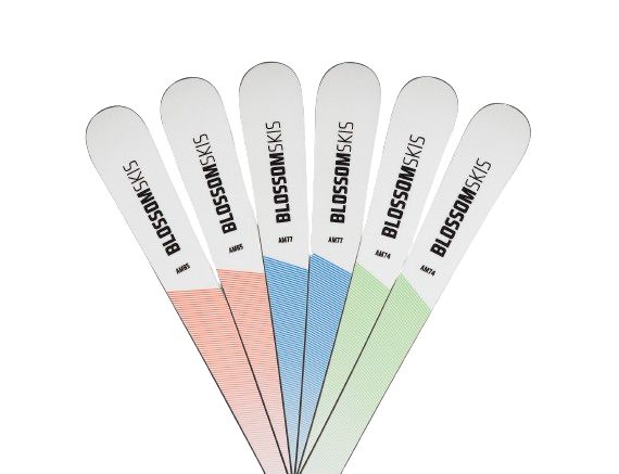 Schiuri Blossom Skis Turbo AM77 Multiflex PR Base + PRD 12 - 2024/25