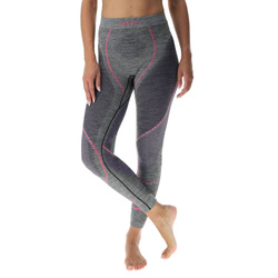 Pantaloni UYN Woman Ambityon UW Pant Long Melange Black Melange/Purple/Raspberry - 2024/25