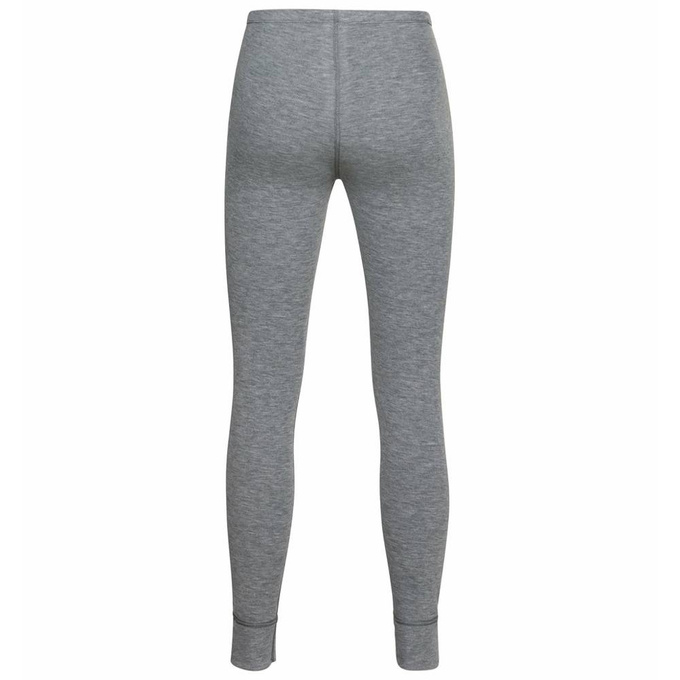 Lenjerie de corp termică ODLO Active Warm Eco Kids BL Bottom Long Steel Grey Melange - 2022/23