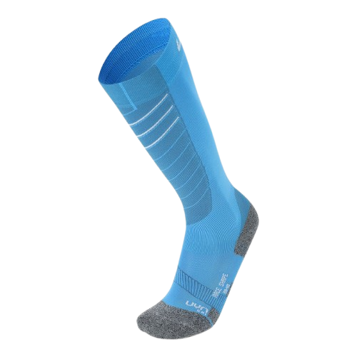 Șosete de schi UYN Woman Ski Race Shape Turquoise/White - 2025/26