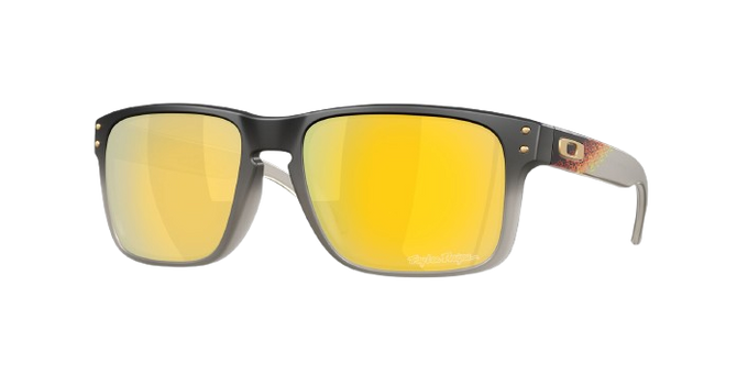 Ochelari de vedere Oakley Holbrook Troy Lee Designs Black Fade Frame/Prizm 24K Polarized Lenses