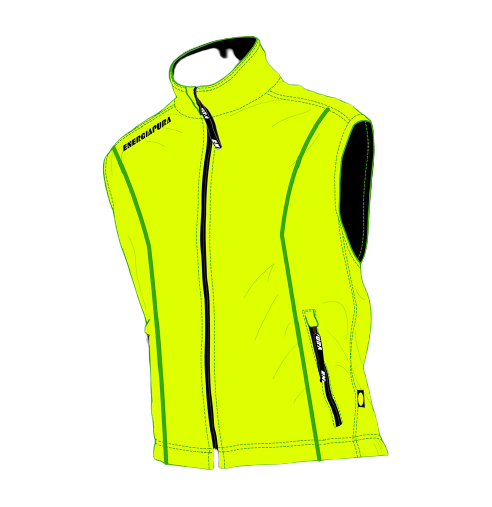 ENERGIAPURA Badia Badia Acid Green Vest Junior - 2021/22