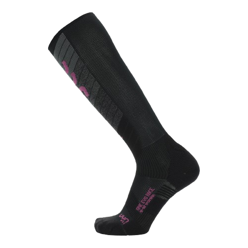 Șosete de schi UYN Woman Ski Evo Race One Black/Purple - 2025/26