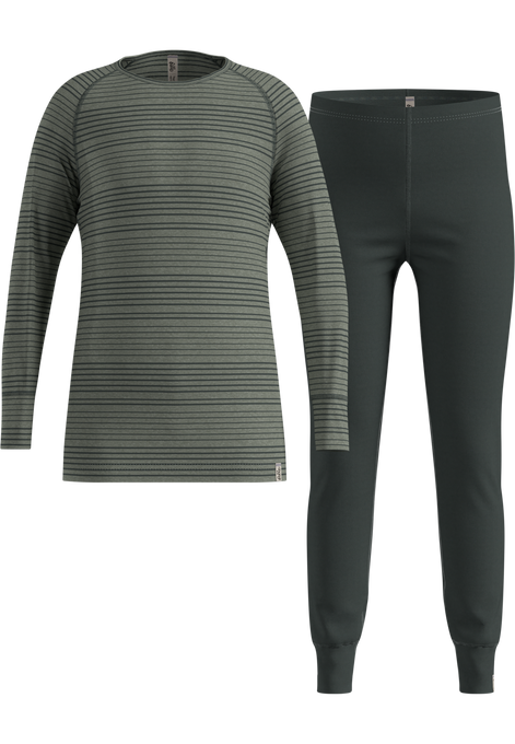 Lenjerie de corp termică Odlo Active Warm Set Long Junior Urban Chic - 2025/26