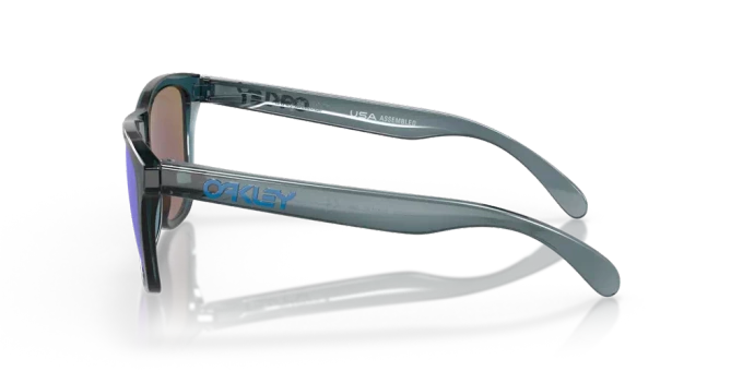 Ochelari de vedere polarizați Oakley Frogskins Crystal Black w/Prizm Sapphire - 2023