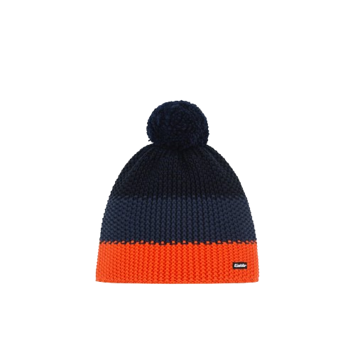 Șapcă Eisbar Star Pompon MÜ Black/Dark Blue/Orange - 2025/26