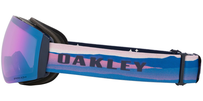 Ochelari de schi Oakley Flight Deck Pro M Mikaela Shiffrin Sig/Prizm Snow Iced Iridium + Additional lens Prizm Snow Sapphire Iridium - 2025/26