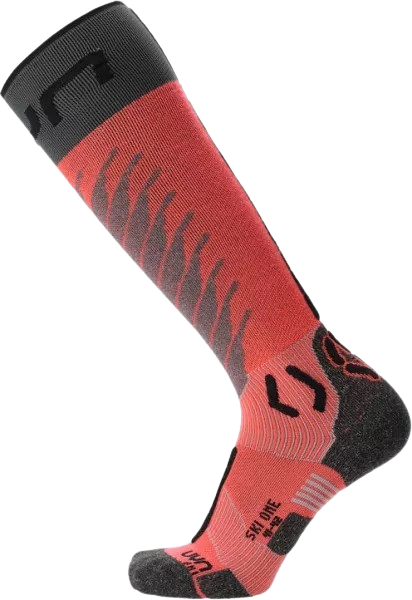 Șosete de schi UYN Woman Ski One Merino Pink/Black - 2025/26