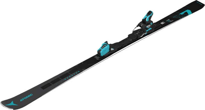 Schiuri Atomic Redster X7 Revoshock C + MI 12 GW Black/Teal - 2024/25