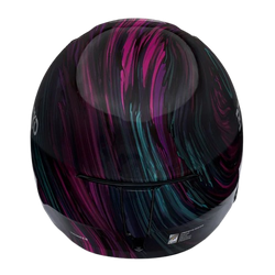 Cască Briko Graphik Shiny Seance Violet/Black/Pink/Light Blue - 2025/26