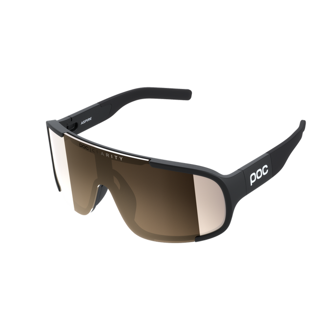 Ochelari de soare POC Aspire Uranium Black/Clarity Trail/Partly Sunny Silver