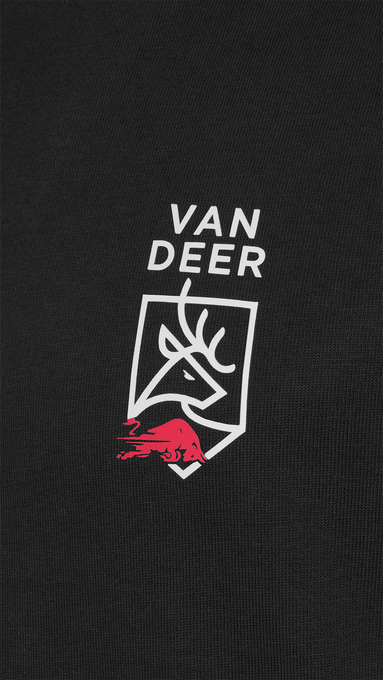 Tricou Van Deer Essential T-Shirt Black - 2025/26
