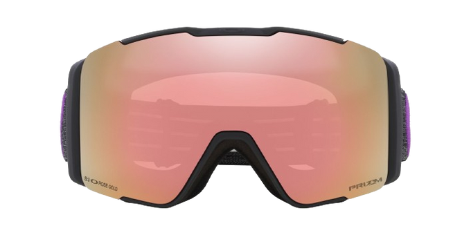 Ochelari de schi Oakley Line Miner Pro M Su Yiming Signature Prizm Rose Gold + lentile suplimentare Prizm Sapphi - 2024/25