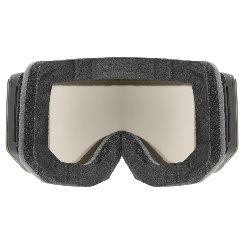 Uvex lace ATTRACT FM Black Matt/Mirror Ice Blue + spare lens - 2025/26