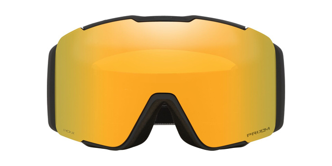 Ochelari de schi Oakley Line Miner Pro L Black Forge/Prizm 24K Iridium + Additional lens Prizm Snow Sage Gold Iridium - 2025/26