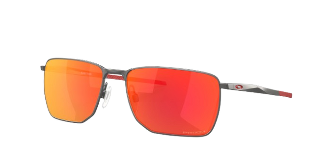 Ochelari de vedere Oakley Ejector Matte Gunmetal Frame / Prizm Ruby Lenses