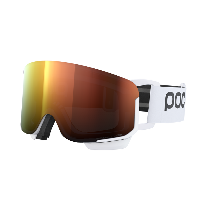 Ochelari de protecție POC Nexal Mid Hydrogen White/Partly Sunny Orange - 2025/26
