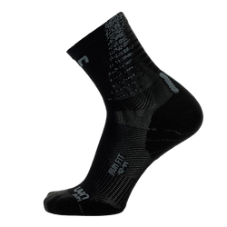 șosete de alergare UYN Man Run Fit Socks Black/Mouse