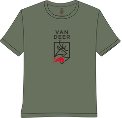 Tricou Van Deer T-Shirt Jr Khaki - 2024/25