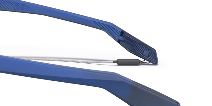 Ochelari de vedere Oakley Clifden Matte Translucent Blue w/Prizm Deep Water Polar