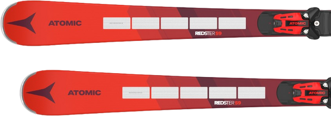 Schiuri Atomic Redster S9 Revoshock S + X 12 GW Red/Black - 2024/25