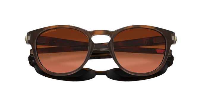 Ochelari de vedere Oakley Latch Prizm Brown Gradient Lenses/Matte Brown Tortoise Frame