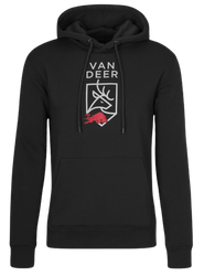 Bluza cu glugă Van Deer Logo Hoodie Black  - 2024/25
