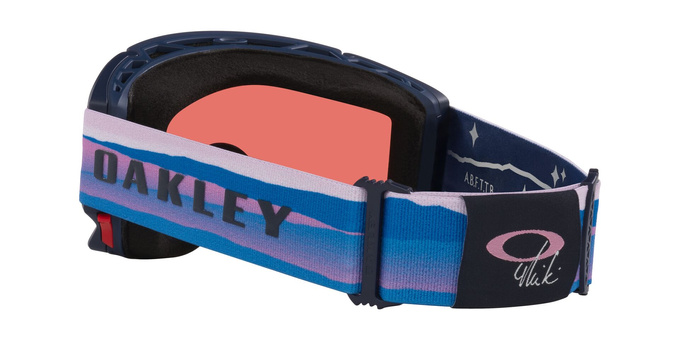 Ochelari de schi Oakley Flow Scape M Mikaela Shiffrin Signature/Prizm Snow Sapphire Iridium + Additional lens Prizm Snow Iced Iridium - 2025/26