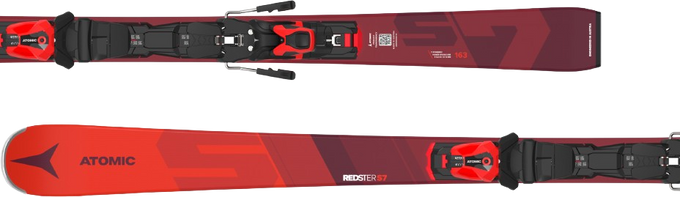 Schiuri Atomic Redster S7 + MI 12 GW Red/Black - 2024/25