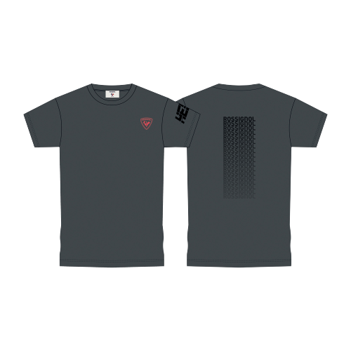 Tricou Rossignol Hero Gradient Tee Onyx Grey - 2023/24