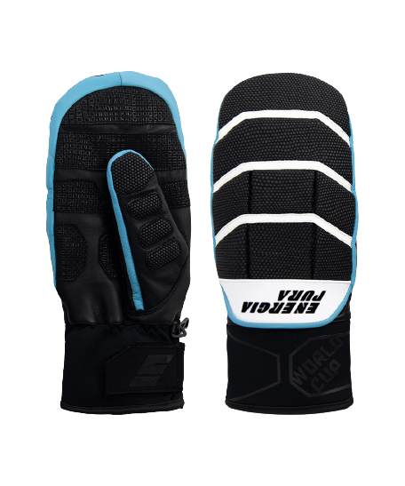 Mănuși de schi Energiapura Moffola Warrior Black/White/Turquoise - 2025/26