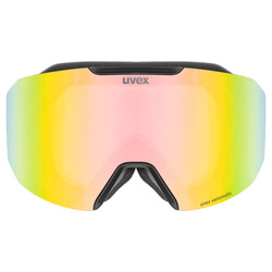 Uvex Evidnt ATTRACT Small V Black Matt/Mirror Rainbow + spare lens - 2025/26