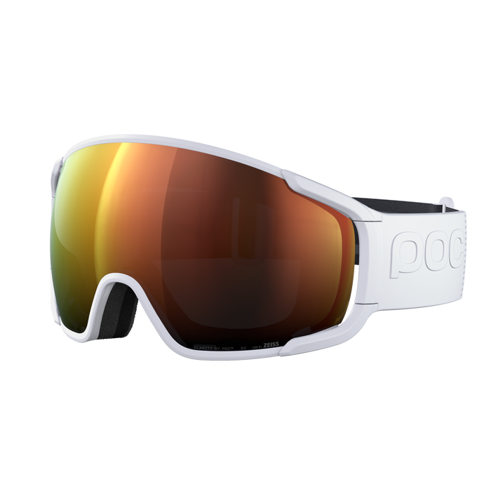 Ochelari de protecție POC Zonula Hydrogen White/Partly Sunny Orange - 2025/26