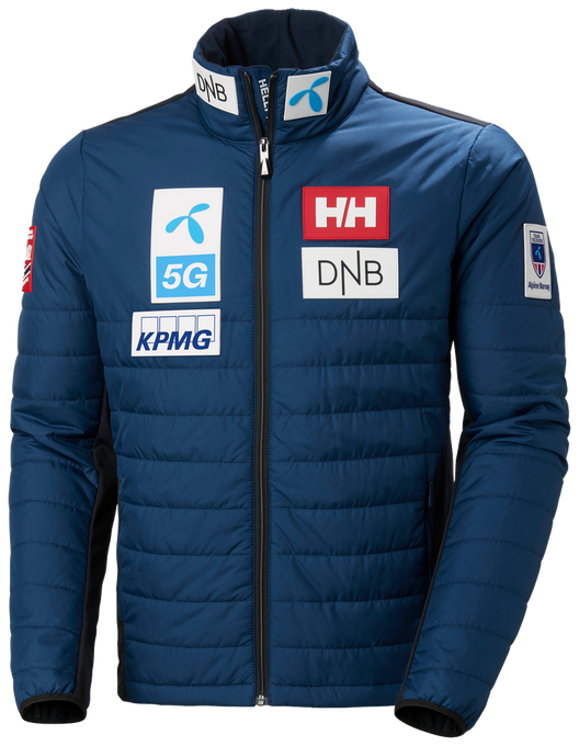 Geaca izolatoare Helly Hansen World Cup Insulator Jacket Ocean NSF - 2023/24
