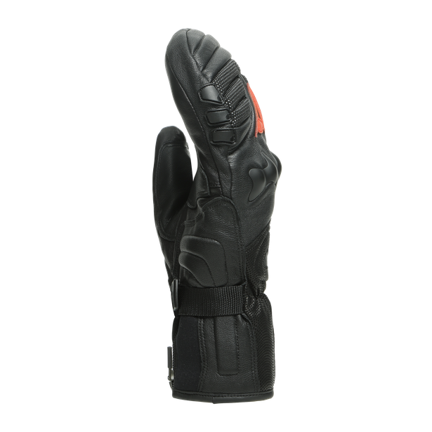 DAINESE Gloves Stretch Limo/High Risk Red - 2025/26