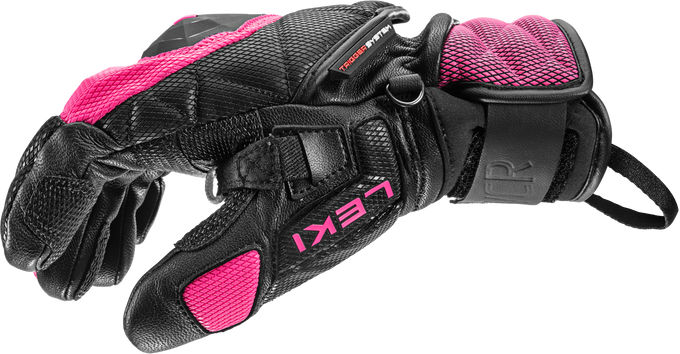 Mănuși LEKI WCR Venom 3D Junior Pink - 2025/26