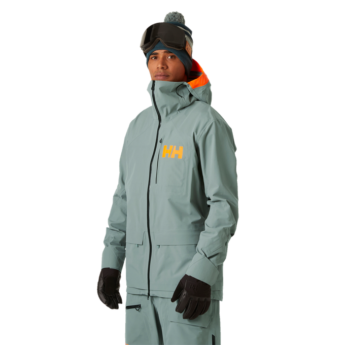 Geaca de ski Helly Hansen Ridge Infinity Shell Jacket Cactus - 2024/25 