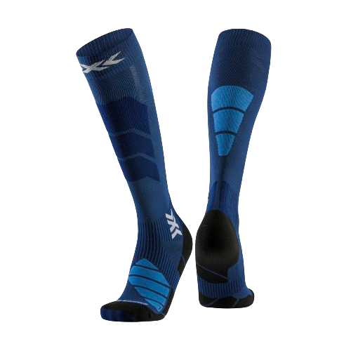 Șosete de schi X-socks Ski Expert OTC Marine/Mineral Blue - 2024/25