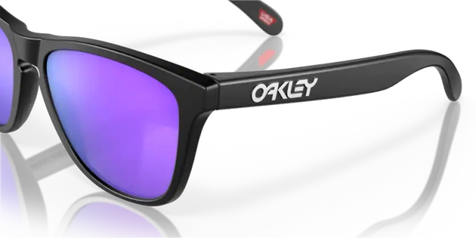 Ochelari de vedere Oakley Frogskins Matte Black/Prizm Violet