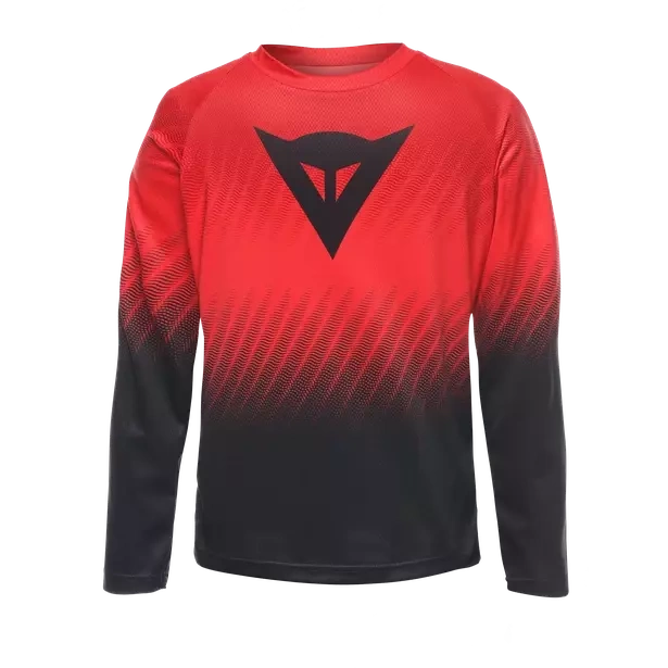 Maieu de ciclism Dainese Scarabeo Jersey LS High-Risk-Red/Black - 2023