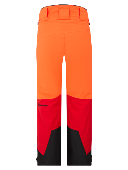 Pantaloni de schi Ziener Tewes Full-Zip Junior Teamwear Red Orange Pop - 2025/26
